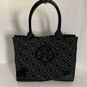 Tory Burch Ella Mini Woven Tote